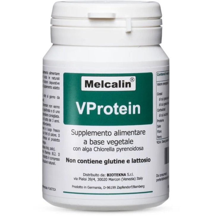 Melcalin Vprotein Integratore Alimentare con Chlorella 280 Compresse - Biotekna