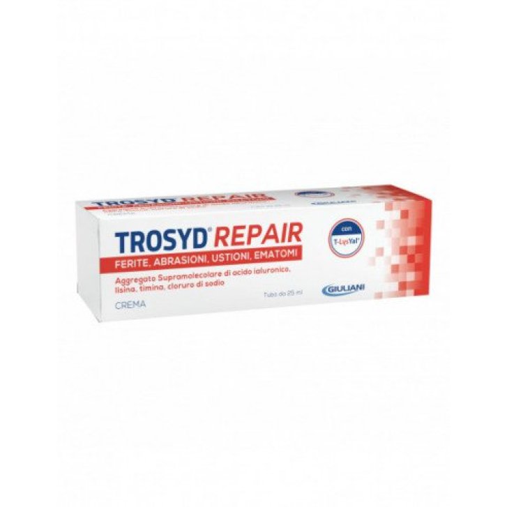 Trosyd Repair Dispositivo Medico per Lesioni Dermo-Epidermiche con T-LysYal 25 ml - Trosyd