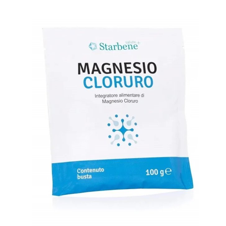 Magnesio Cloruro Integratore Alimentare con Magnesio Elementare 120 Mg per Grammo 100 G - Starbene Srl Magnesio Cloruro Integratore Alimentare con Magnesio Elementare 120 Mg per Grammo 100 G - Starbene Srl