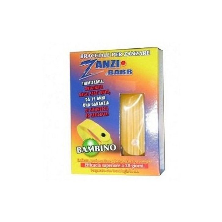 Zanzibarr Bracciale Insettorepellente per Bambini con Citronella Efficace per 20 Giorni 1 Bracciale - L&G Srl