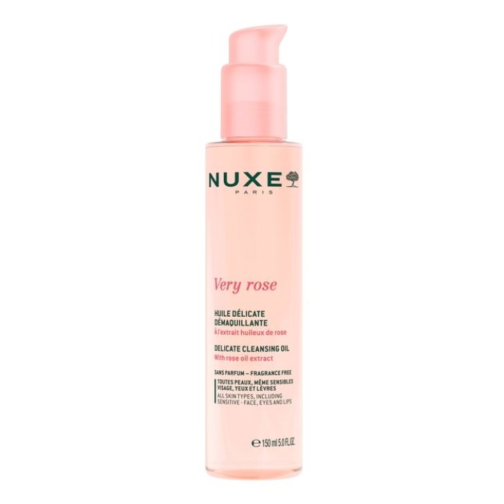 Nuxe Very Rose Olio Struccante Deterge e Lenisce 150ml - NUXE