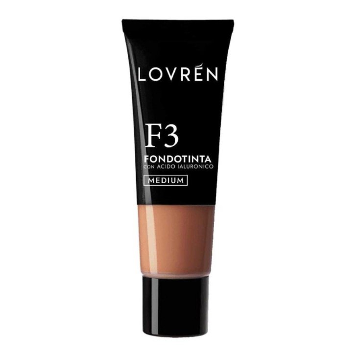 Lovren Fondotinta F3 Medium con Effetto Soft-Focus e Idratazione 25 ml - Lovren Lovren Fondotinta F3 Medium con Effetto Soft-Focus e Idratazione 25 ml - Lovren