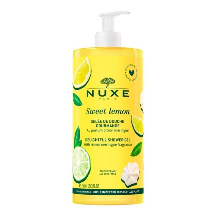 Nuxe Sweet Lemon Gel Doccia Delizioso alla Meringa e Limone 750ml - Nuxe