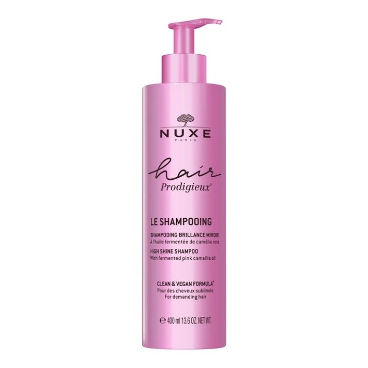 Nuxe Hair Prodigieux Shampoo Illuminante con Olio di Camelia Rosa Fermentato 400ml - NUXE