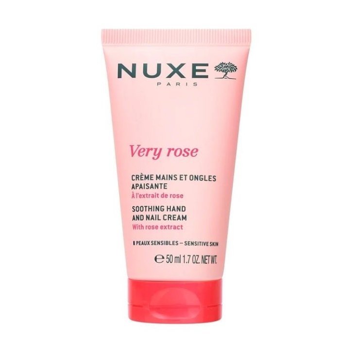 Nuxe Very Rose Crema Lenitiva per Mani e Unghie 50 ml - Nuxe