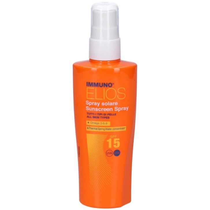 Immuno Elios Spray Solare SPF15 Protezione Media/Bassa 200 ml - Morgan Srl