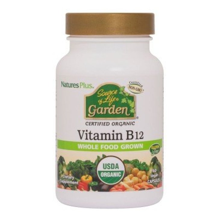 Vitamina B12 Integratore Alimentare in Capsule con Metilcobalamina 60 Capsule - NaturesPlus Vitamina B12 Integratore Alimentare in Capsule con Metilcobalamina 60 Capsule - NaturesPlus