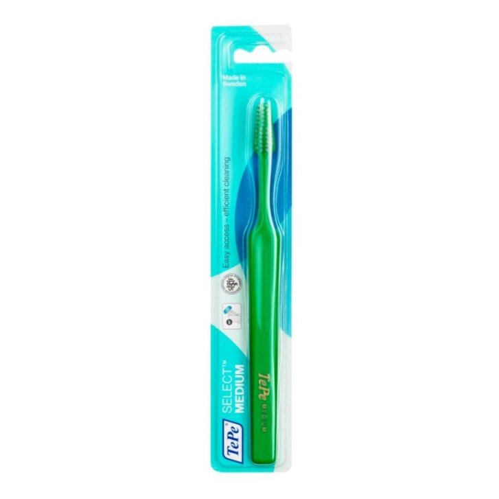 Tepe Spazzolino Select Medium con Testina Affusolata e Setole Arrotondate 1 Pezzo - TEPE