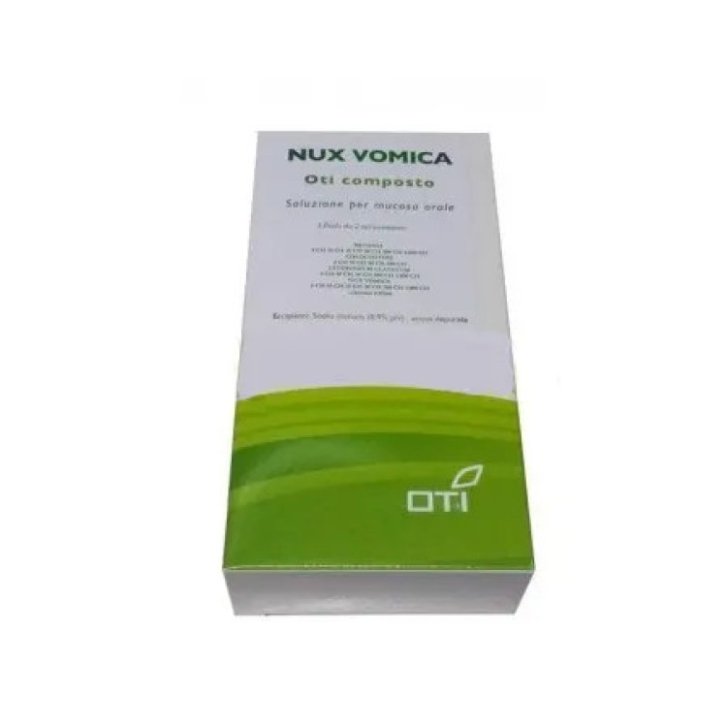 Nux Vomica Oti Composto Rimedio Omeopatico per Drenaggio Digestivo 20 Fiale 2ml - OTI