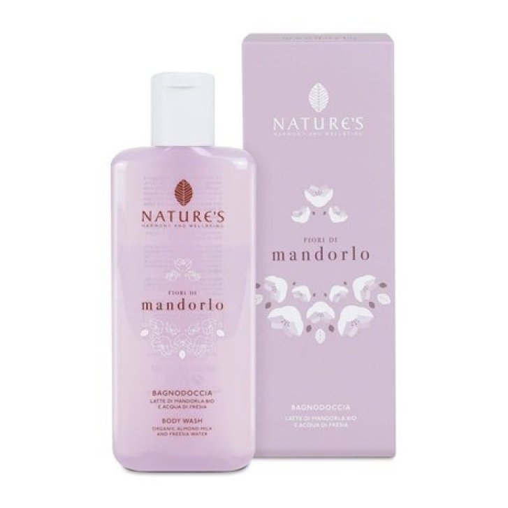 Fiori di Mandorlo Bagnodoccia con Latte di Mandorla Bio e Acqua di Fresia 200 ml - Bios Line Fiori di Mandorlo Bagnodoccia con Latte di Mandorla Bio e Acqua di Fresia 200 ml - Bios Line