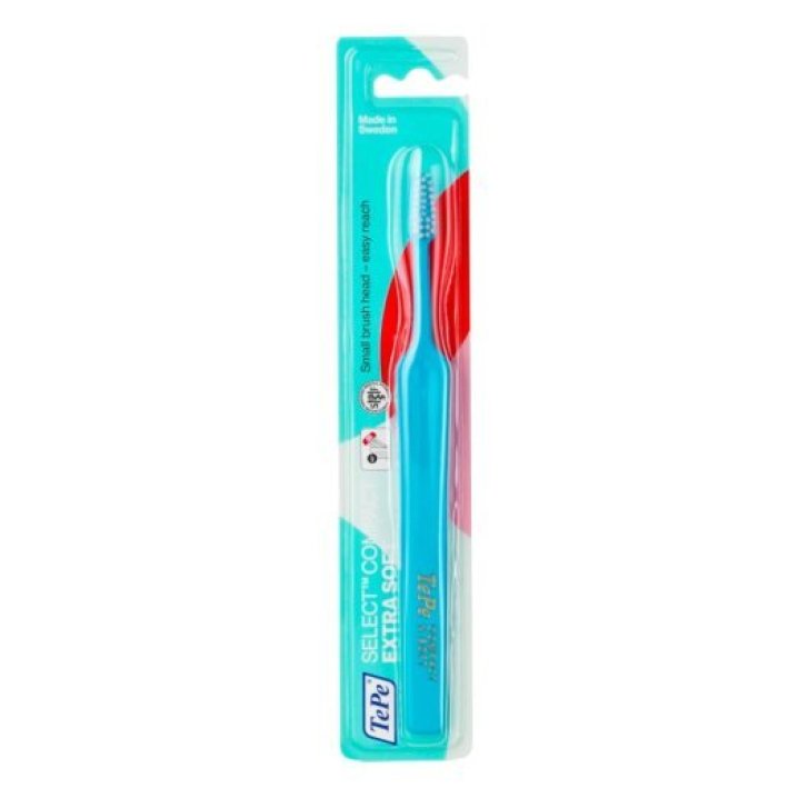 Tepe Select Compact X-Soft Spazzolino da Denti Testina Piccola e Setole Extra Morbide 1 Pezzo - TEPE