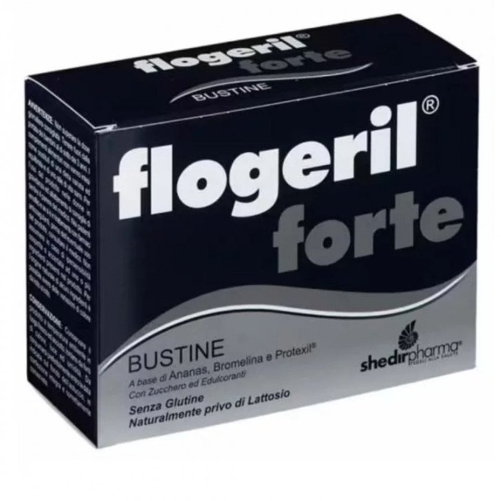 Flogeril Forte Integratore Drenante per Liquidi Corporei e Microcircolo 20 Bustine - Shedir Pharma