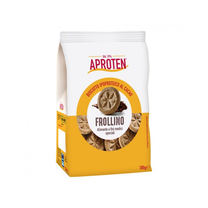 Aproten Frollino Al Cacao Basso Contenuto Proteico 200 g - APROTEN Aproten Frollino Al Cacao Basso Contenuto Proteico 200 g - APROTEN