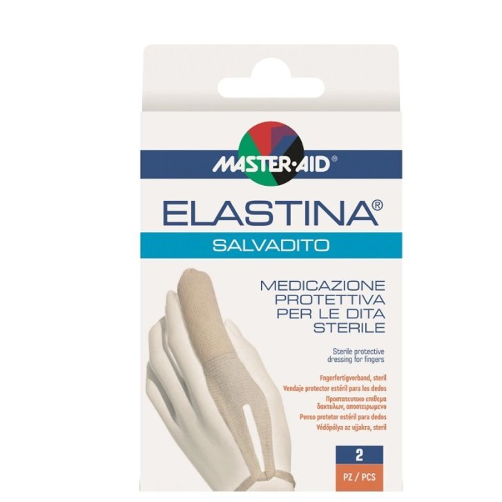 Master-Aid Elastina Salvadito Medicazione Protettiva Sterile per Dita 2 Pezzi - Pietrasanta Pharma