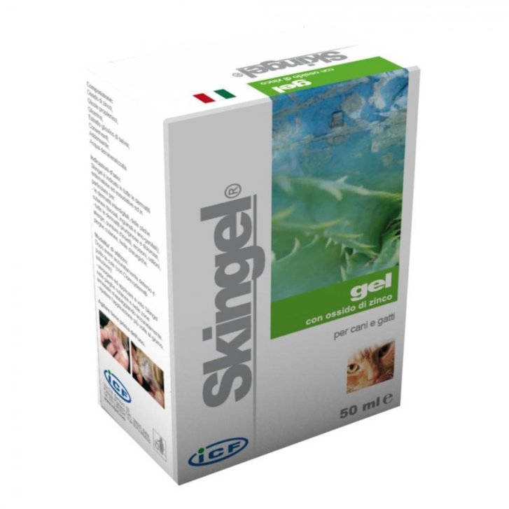 Skingel Gel Dermatologico con Ossido di Zinco per Cani e Gatti 50 ml - Nextmune Italy Srl