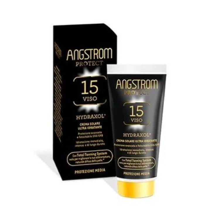 Angstrom Protect Hydraxol Crema Solare SPF 15 Ultra Idratante 50 ml - ANGSTROM