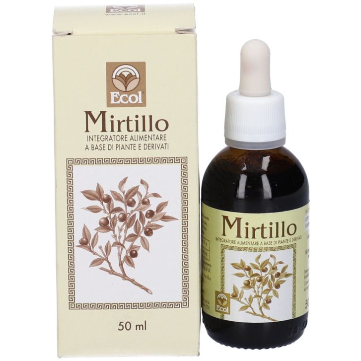 Mirtillo Estratto Analcolico Integratore per Circolazione e Vista 50 ml - ECOL Mirtillo Estratto Analcolico Integratore per Circolazione e Vista 50 ml - ECOL