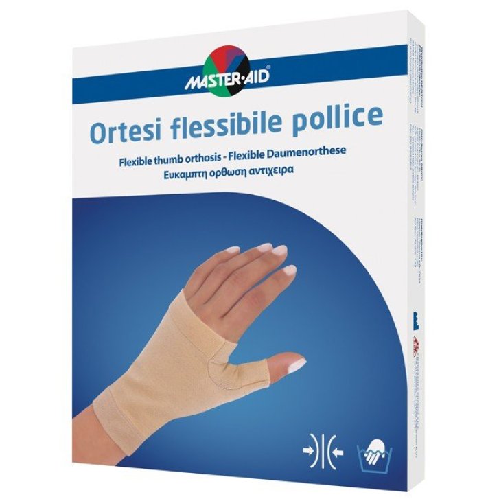 Ortesi Flessibile Pollice Taglia M 16-20 cm per Rizoartrosi e Dolori - Master Aid