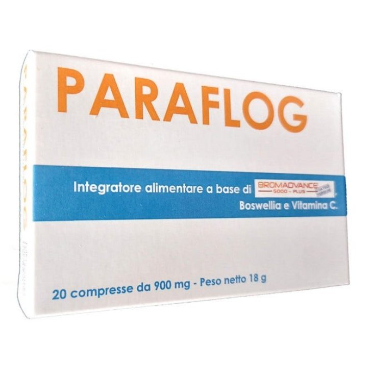 Paraflog Integratore Alimentare per Drenaggio Liquidi e Flogosi 20 Compresse - OMNIAEQUIPE