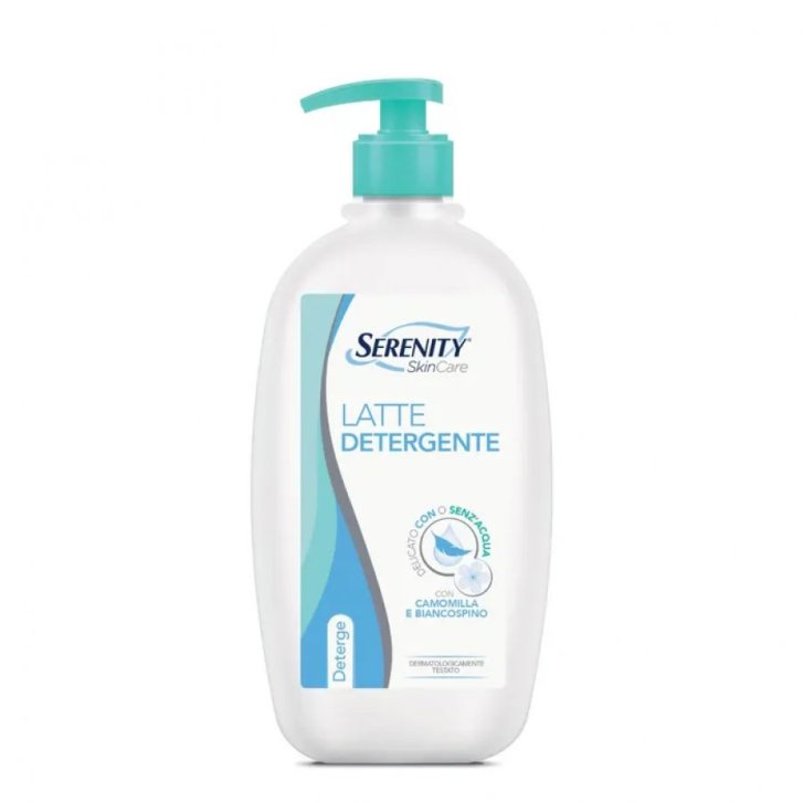 Skincare Latte Detergente per Pelli Sensibili con Camomilla e Vitamina E 500ml - Serenity Spa Skincare Latte Detergente per Pelli Sensibili con Camomilla e Vitamina E 500ml - Serenity Spa