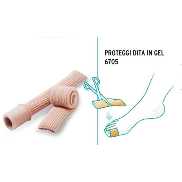 Proteggi Dita in Gel Silicone 6705 L 25 x 15 cm - Meds