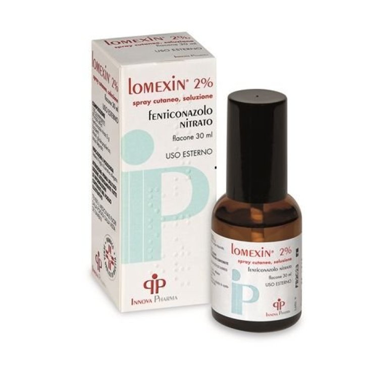 Lomexin Spray Cutaneo Soluzione 30ml 2% - Recordati Lomexin Spray Cutaneo Soluzione 30ml 2% - Recordati