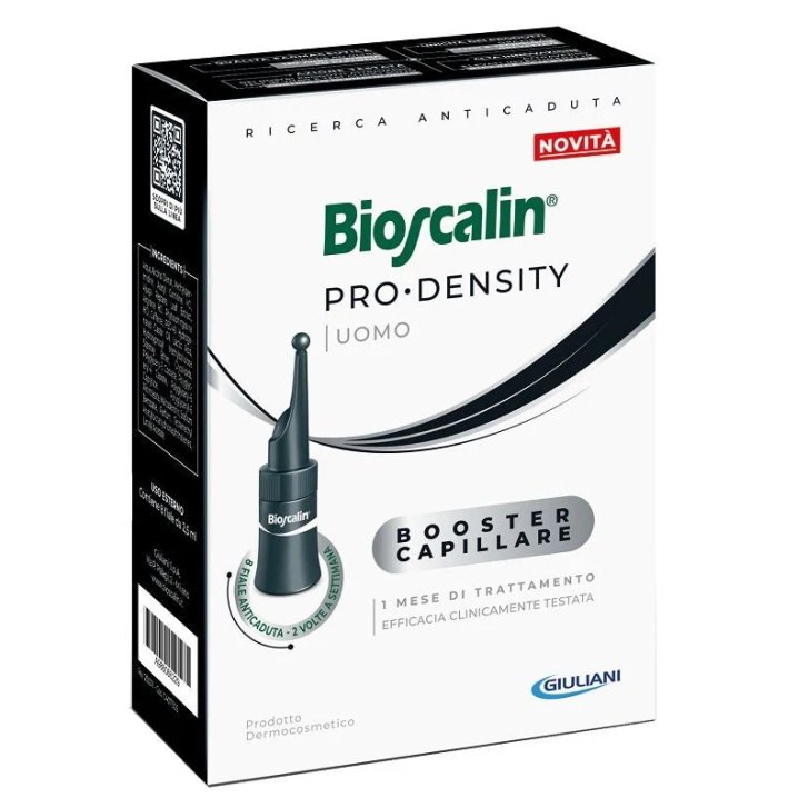 Bioscalin Pro Density Booster Capillare Anticaduta Uomo 8 Fiale da 2,5 ml - Giuliani