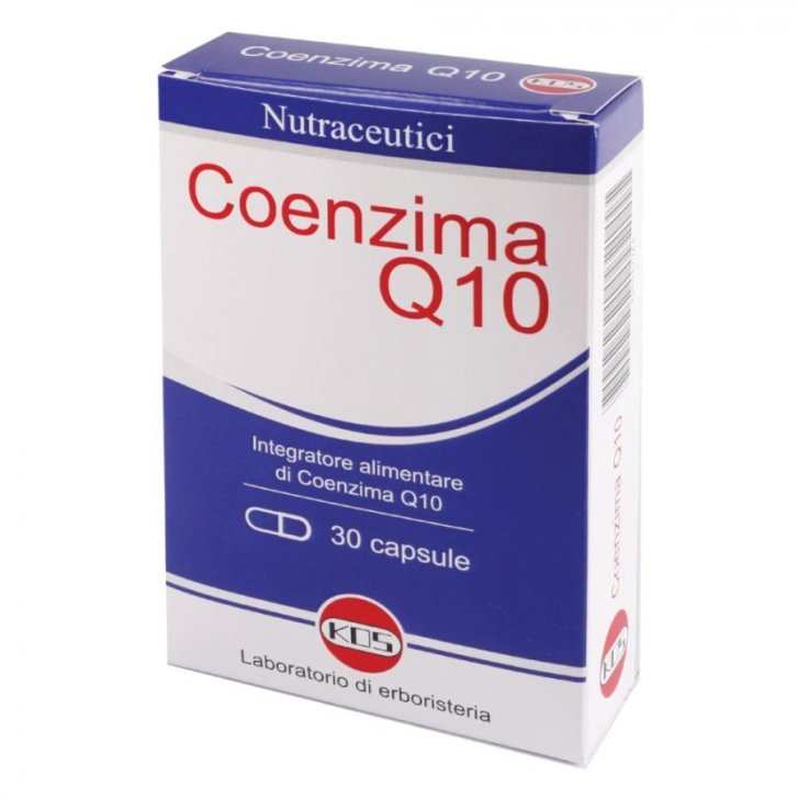 Coenzima Q10 Integratore Alimentare 10 mg 30 Capsule Vegetali - Kos