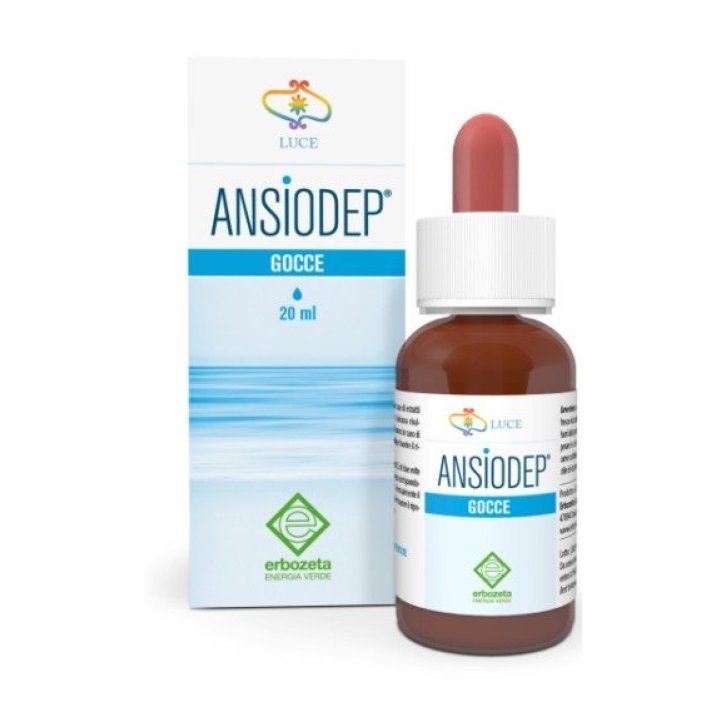 Ansiodep Gocce Integratore per Rilassamento e Sonno 20 ml - Erbozeta