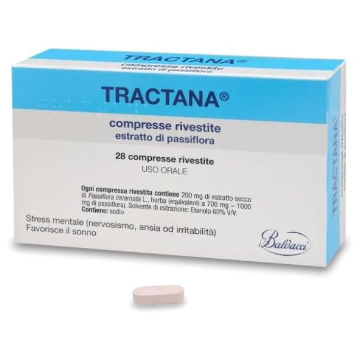 Tractamed Compresse Rivestite con Estratto di Passiflora 28 Compresse - Tilman Sa