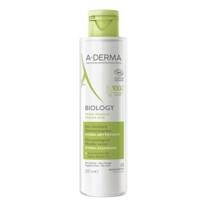 A-Derma Biology Acqua Micellare Idra-Detergente per Pelli Sensibili 200 ml - A-Derma A-Derma Biology Acqua Micellare Idra-Detergente per Pelli Sensibili 200 ml - A-Derma