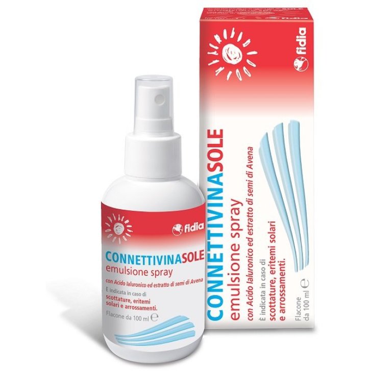 Connettivinasole Spray Lenitivo e Idratante con Acido Ialuronico e Avena 100 ml - CONNETTIVINA