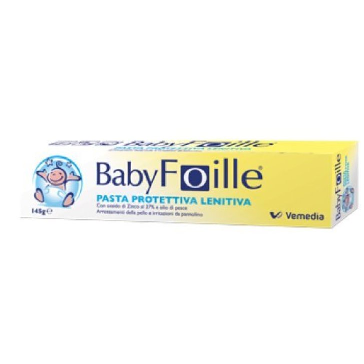 Baby Foille Pasta Protettiva Lenitiva con Ossido di Zinco 27% e Olio di Pesce 145 g - Foille Baby Foille Pasta Protettiva Lenitiva con Ossido di Zinco 27% e Olio di Pesce 145 g - Foille