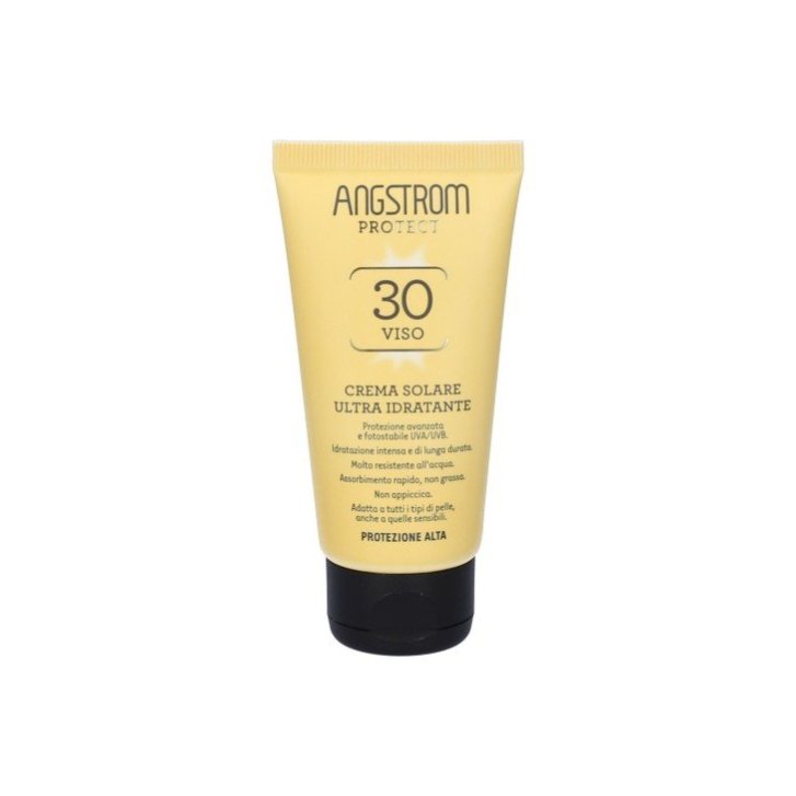 Angstrom Crema Viso Ultra Idratante SPF30 con Triple Moist Complex 50 ml - Angstrom