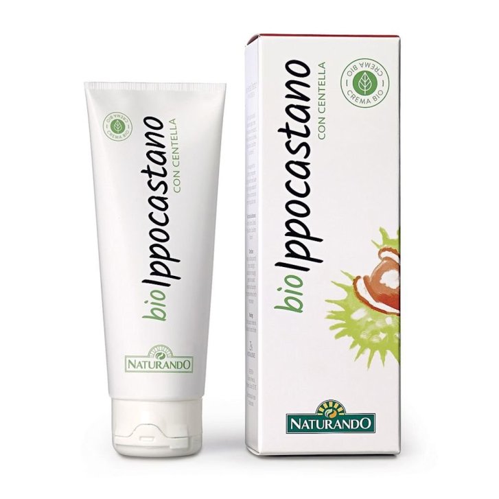 Bio Ippocastano Crema Lenitiva e Tonificante per Gambe Affaticate 75 ml - Naturando Srl