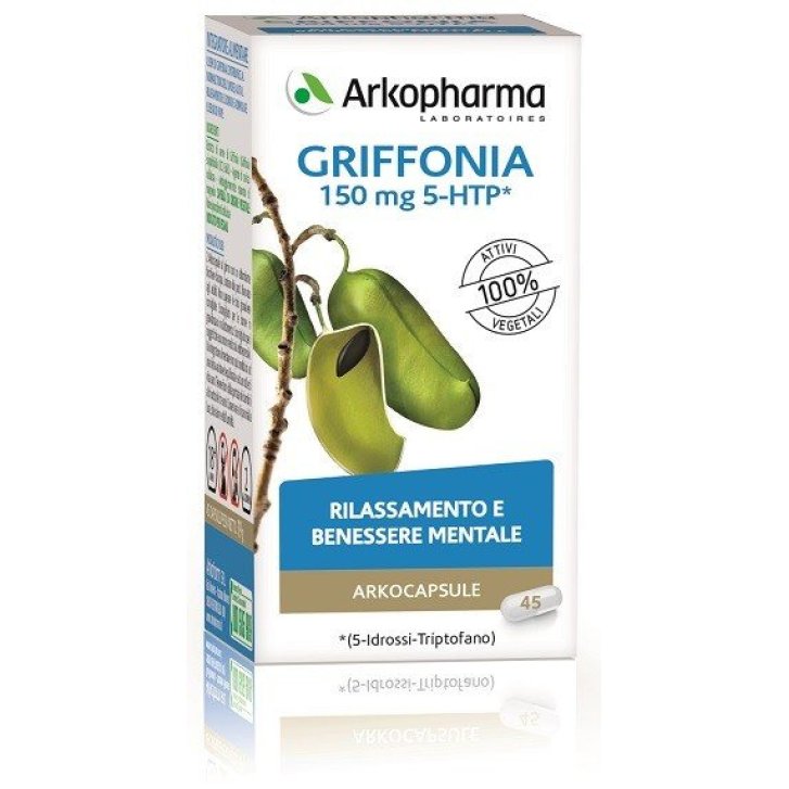 Arkocps Griffonia Integratore per Umore e Sonno 45 Capsule - Arkofarm