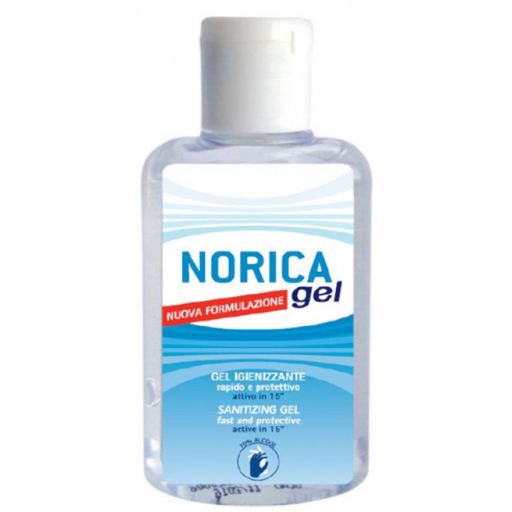 Norica Gel Igienizzante Mani con Alcool 70% e Betaina 80 ml - Polifarma Benessere