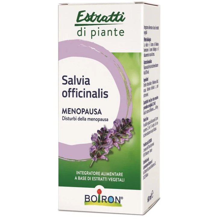 Salvia Officinalis Estratto Idroalcolico per Disturbi della Menopausa 60 ml - Boiron