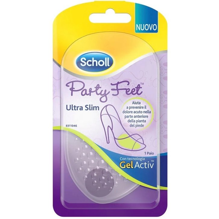 Scholl Party Feet Cuscinetti in Gel Ultra Slim per Pianta Anteriore 1 Paio - Scholl\'s Scholl Party Feet Cuscinetti in Gel Ultra Slim per Pianta Anteriore 1 Paio - Scholl\'s