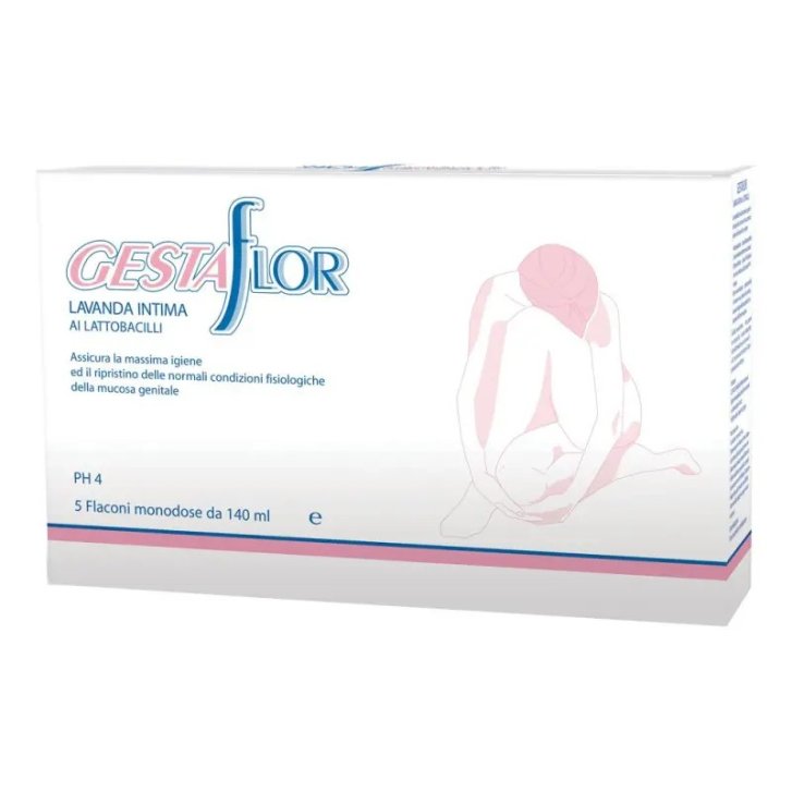 Gestaflor Lavanda Vaginale con Lisati di Lattobacilli e Clorexidina 5 Flaconi da 140 ml - Phyto Activa Gestaflor Lavanda Vaginale con Lisati di Lattobacilli e Clorexidina 5 Flaconi da 140 ml - Phyto Activa