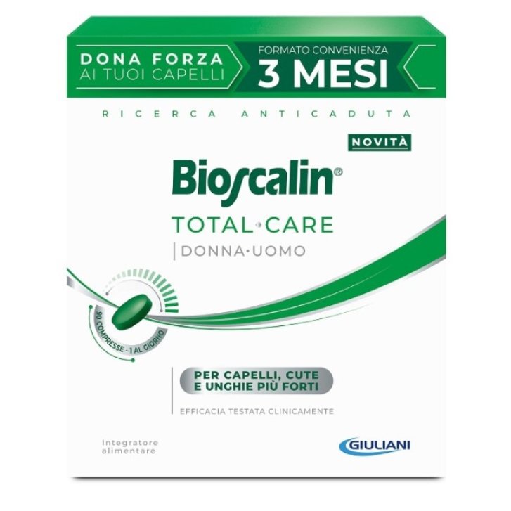 Bioscalin Total Care Integratore per Capelli Unghie e Cute 90 Compresse - Bioscalin Bioscalin Total Care Integratore per Capelli Unghie e Cute 90 Compresse - Bioscalin