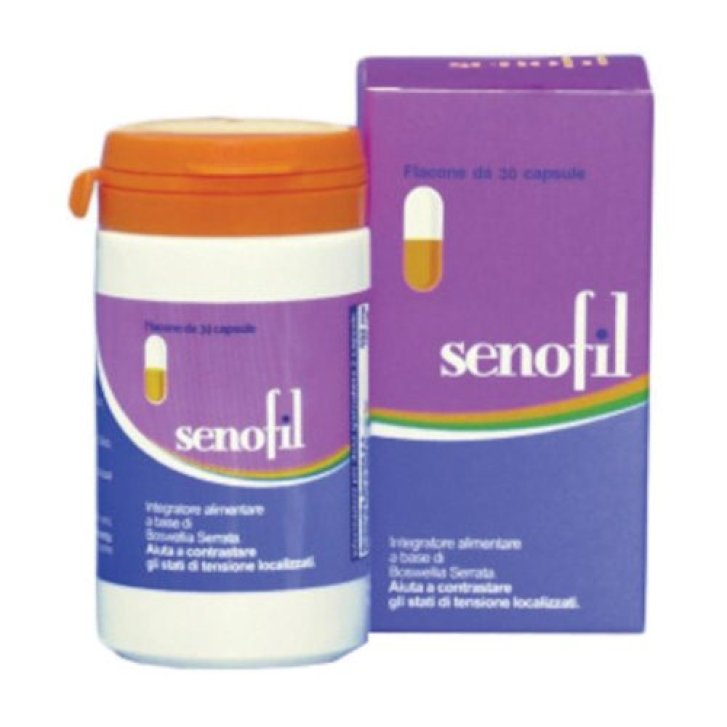 Senofil Integratore con Acidi Boswellici e Vitamina E 30 Capsule - Judifarm Srl