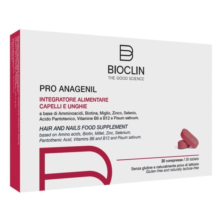 Bioclin Pro Anagenil Integratore per Capelli e Unghie 30 Compresse - Istituto Ganassini SpA Bioclin Pro Anagenil Integratore per Capelli e Unghie 30 Compresse - Istituto Ganassini SpA