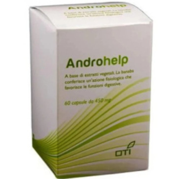 Androhelp Integratore per Benessere Maschile e Controllo del Peso 60 Capsule - OTI