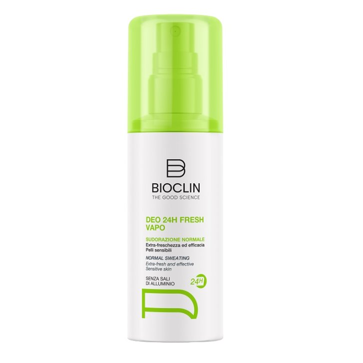 Bioclin Deo 24H Vapo Fresh Deodorante in Aerosol con Complesso Prebiotico e Niacinamide 100 ml - Bioclin