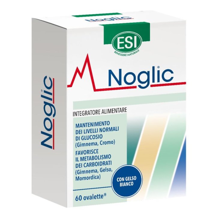 Esi Noglic Integratore per Metabolismo Carboidrati e Controllo Glicemia 60 Ovalette - ESI Esi Noglic Integratore per Metabolismo Carboidrati e Controllo Glicemia 60 Ovalette - ESI