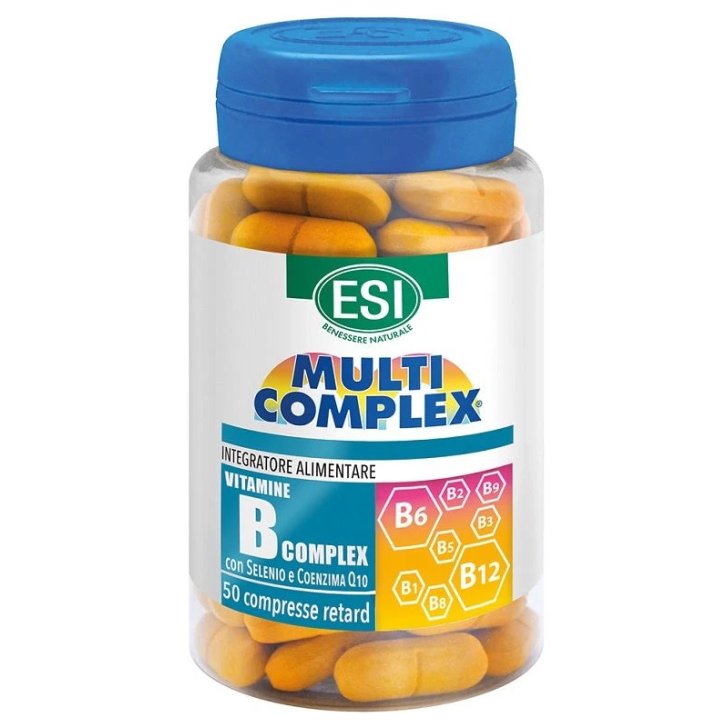 Esi Multi Complex Vitamine B Complex con Selenio e Coenzima Q10 50 Compresse - ESI