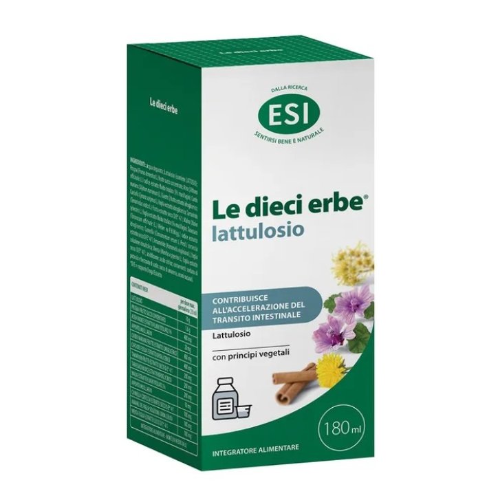 Le Dieci Erbe Soluzione Liquida per Regolarità Intestinale 180 ml - ESI Le Dieci Erbe Soluzione Liquida per Regolarità Intestinale 180 ml - ESI