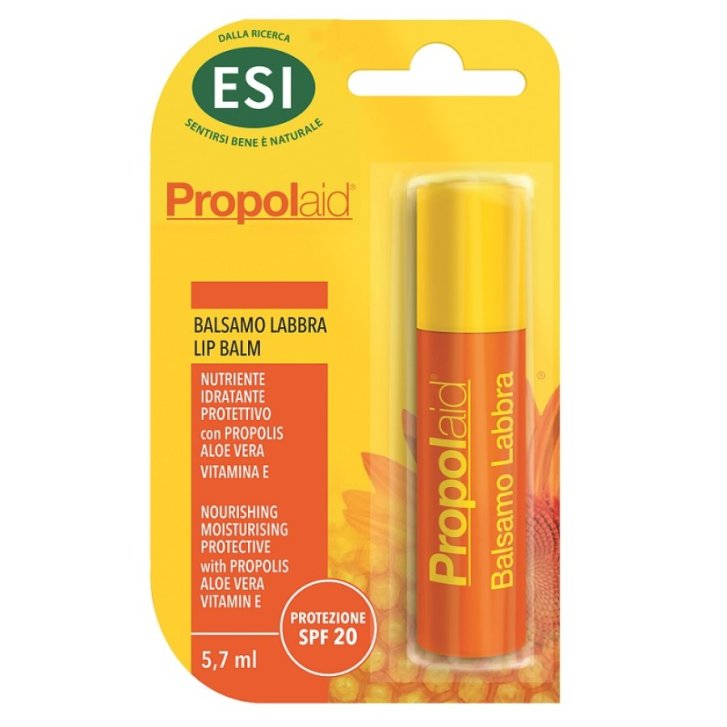Esi Propolaid Balsamo Labbra SPF20 con Propoli e Aloe Vera 5,7 ml - ESI