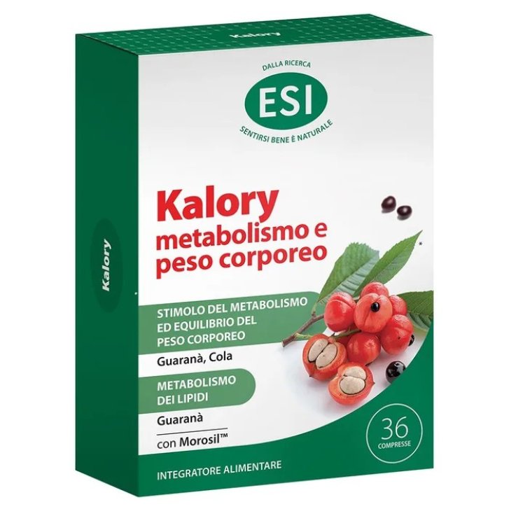 Kalory Metabolismo e Peso Corporeo Integratore Alimentare con Morosil 36 Compresse - ESI